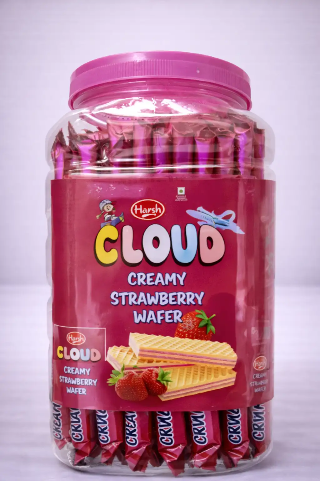 Cloud Creamy Strawberry Wafer